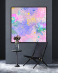 Painting on canvas: "Bernard"
