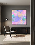 Painting on canvas: "Bernard"