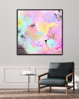 Painting on canvas: 'Zoé'
