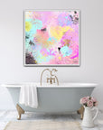 Painting on canvas: 'Zoé'