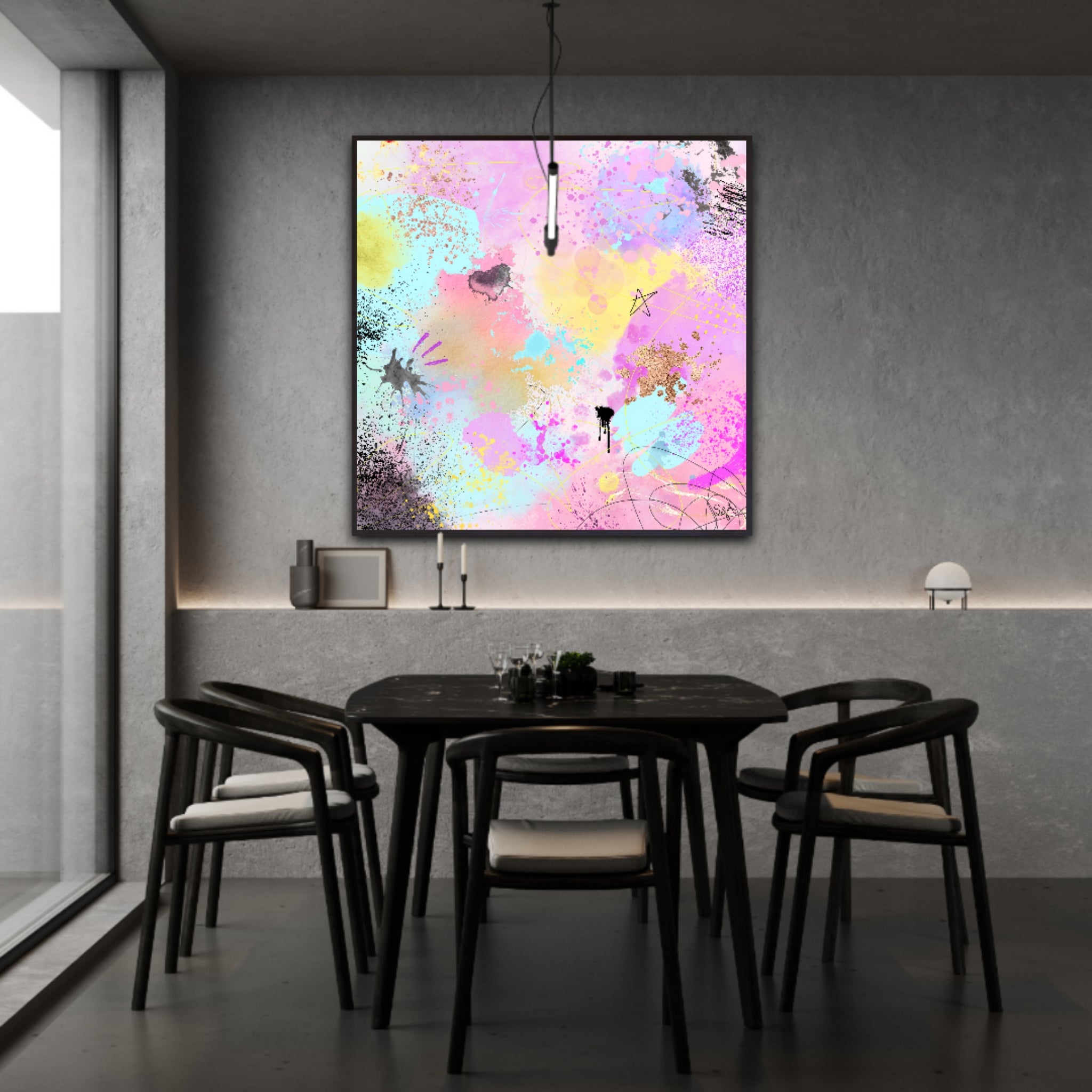 Peinture sur toile : "Zoé"