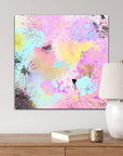 Painting on canvas: 'Zoé'