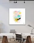 Peinture sur toile: "Didier"