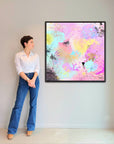 Painting on canvas: 'Zoé'