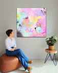 Painting on canvas: 'Zoé'