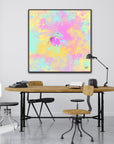 Peinture sur toile: "Baptiste"
