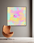 Peinture sur toile: "Baptiste"