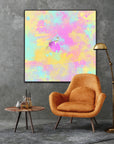 Peinture sur toile: "Baptiste"