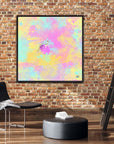 Peinture sur toile: "Baptiste"