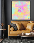 Peinture sur toile: "Baptiste"