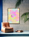 Peinture sur toile: "Baptiste"
