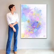 Peinture sur toile: "Sherlock"