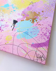 Painting on canvas: 'Zoé'