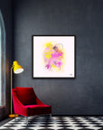 Peinture sur toile: "Lola"