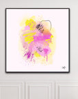 Peinture sur toile: "Lola"