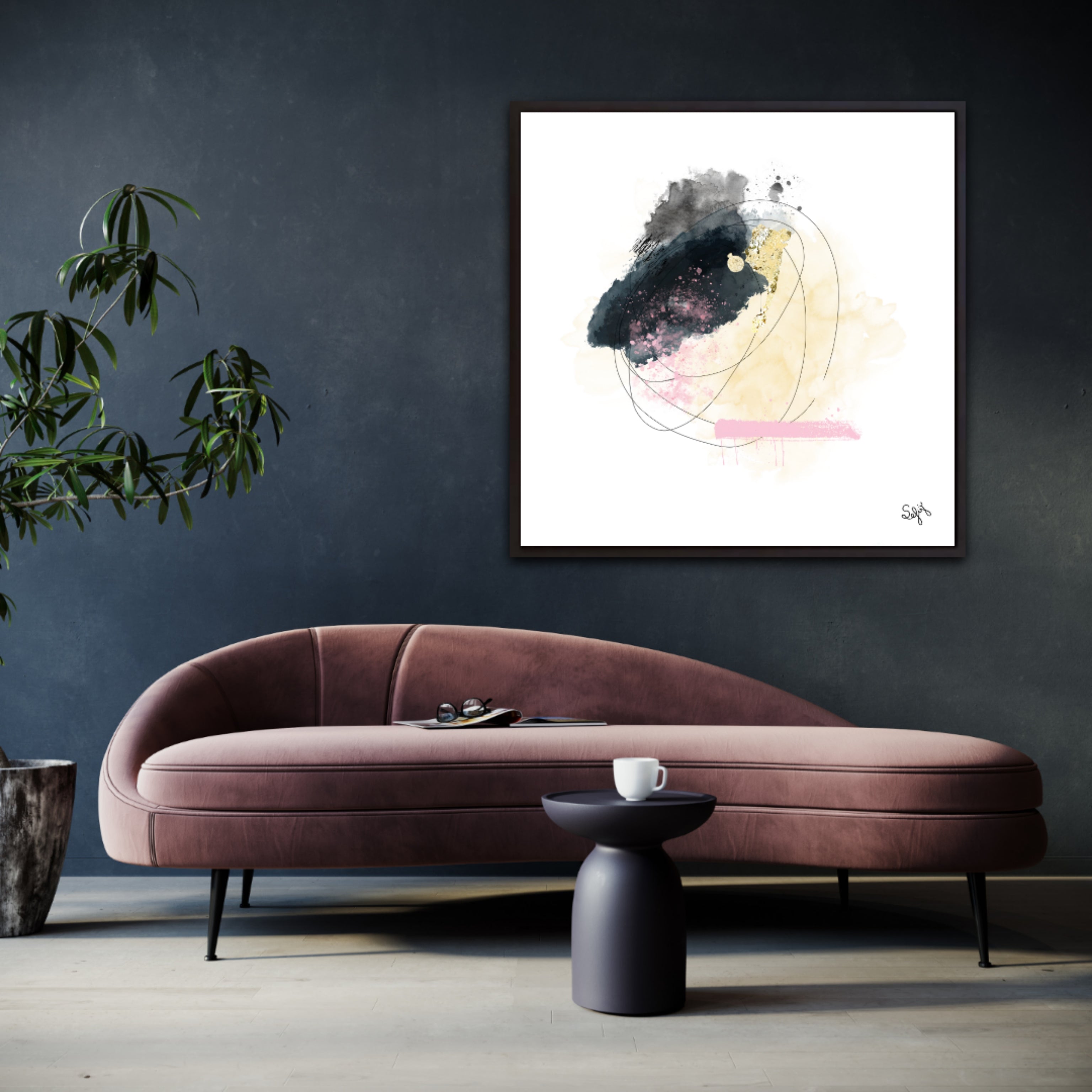Peinture sur toile: &quot;Anna&quot;