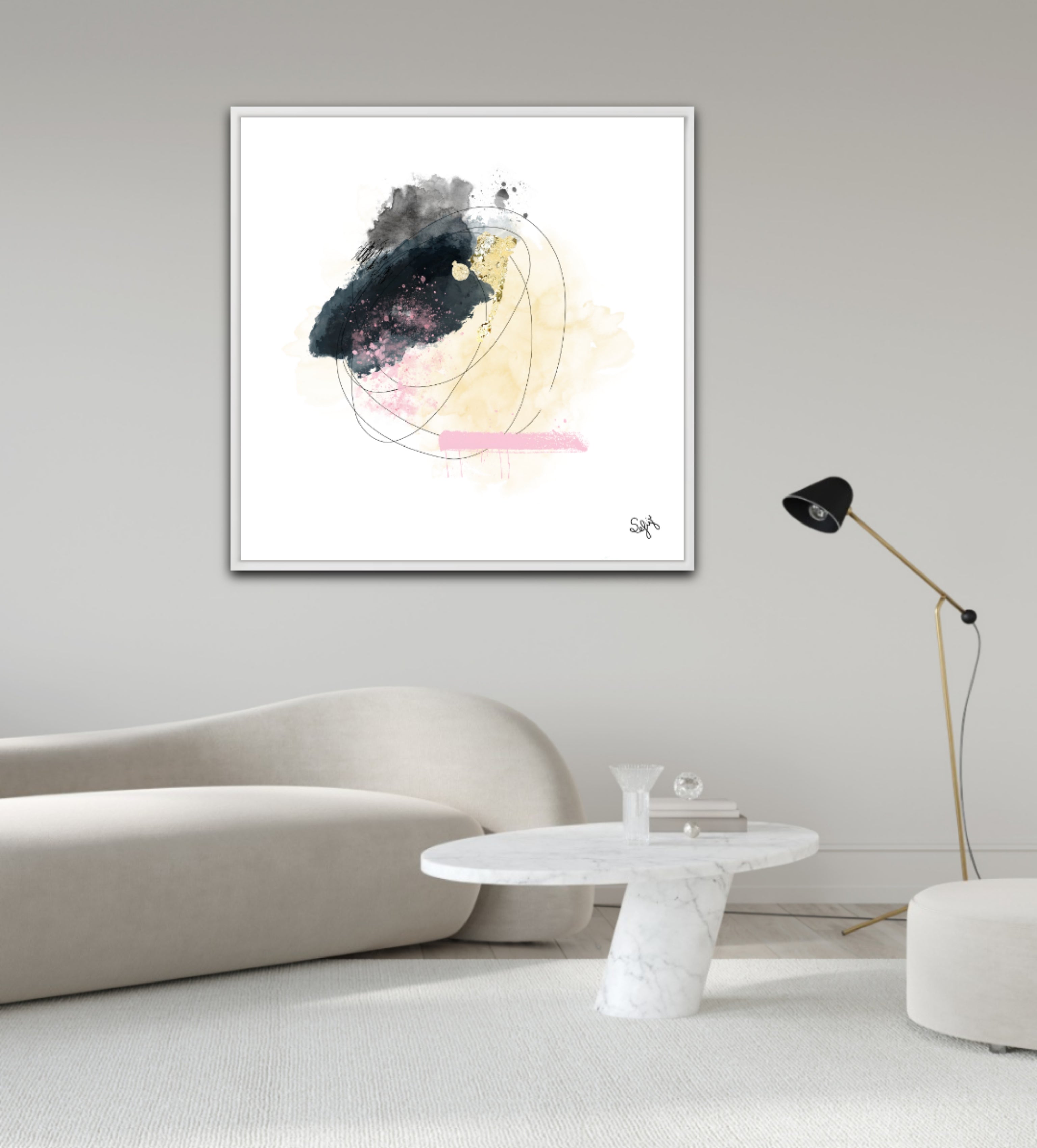 Peinture sur toile: &quot;Anna&quot;