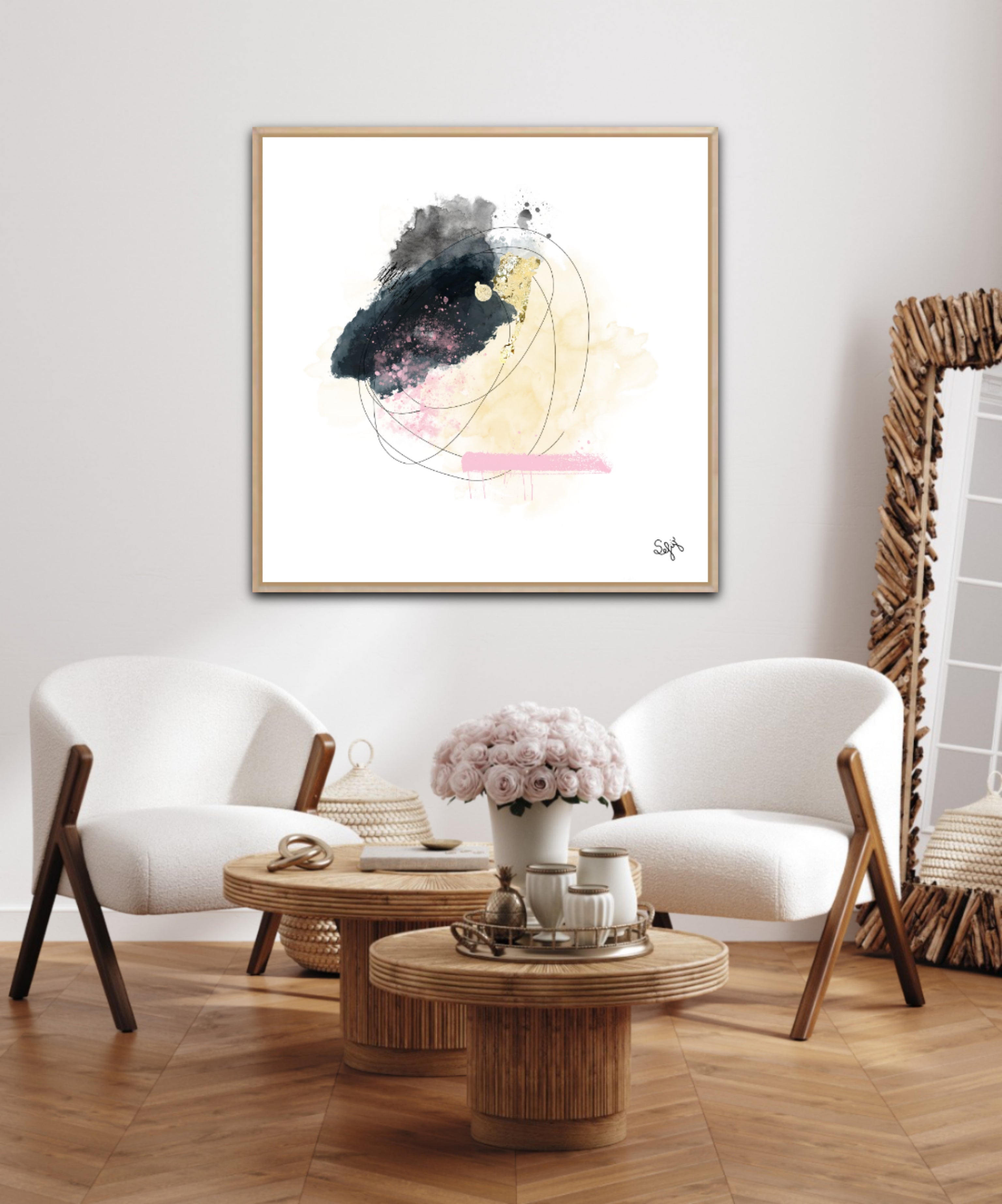Peinture sur toile: &quot;Anna&quot;