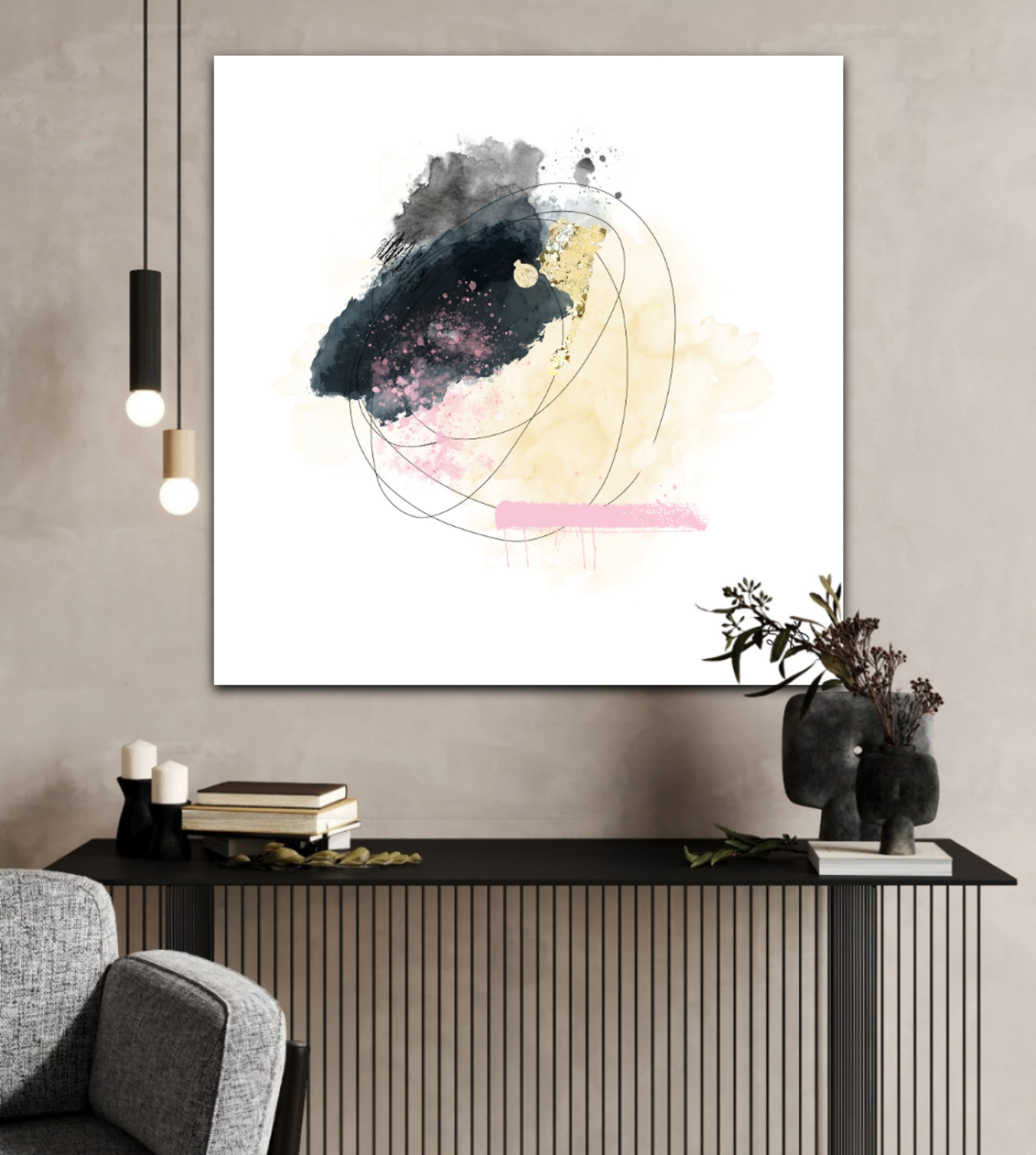 Peinture sur toile: &quot;Anna&quot;