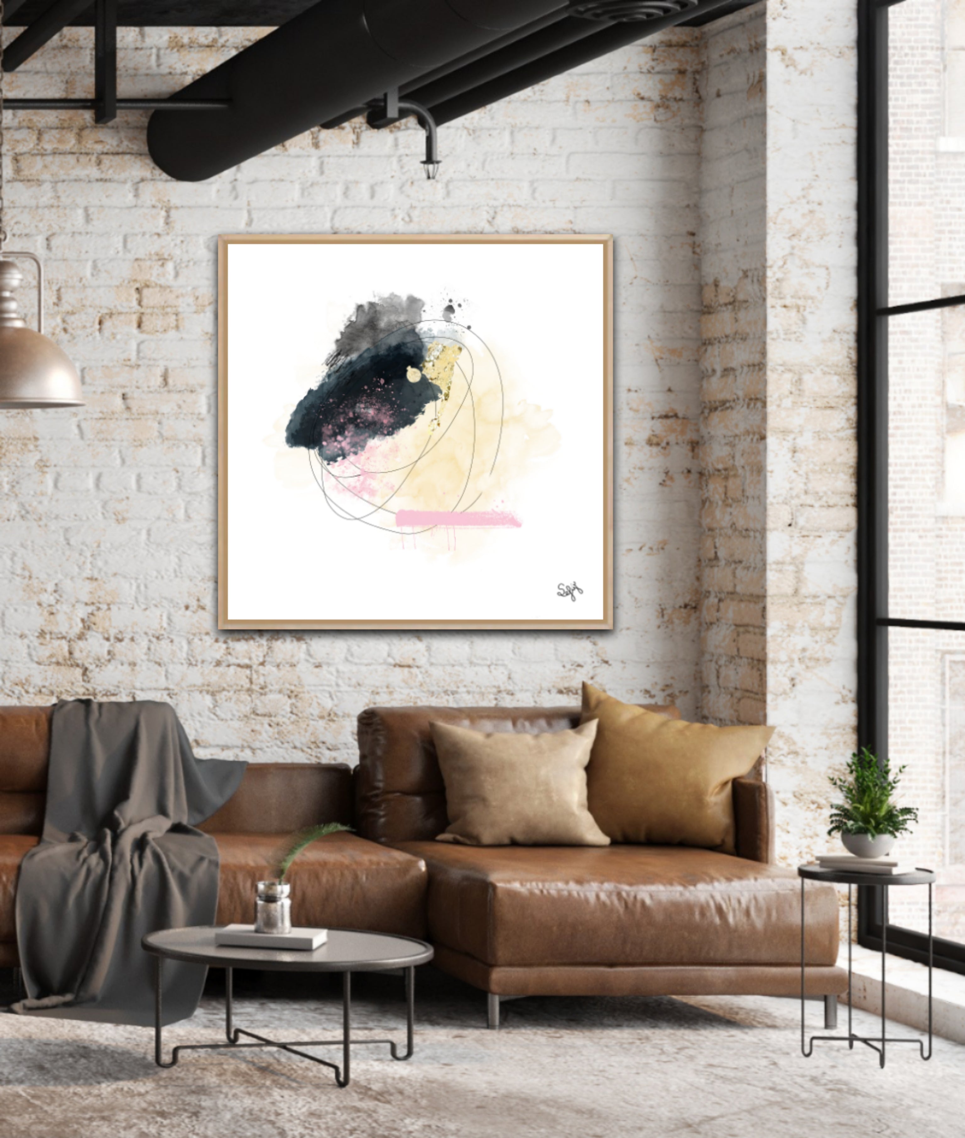 Peinture sur toile: &quot;Anna&quot;