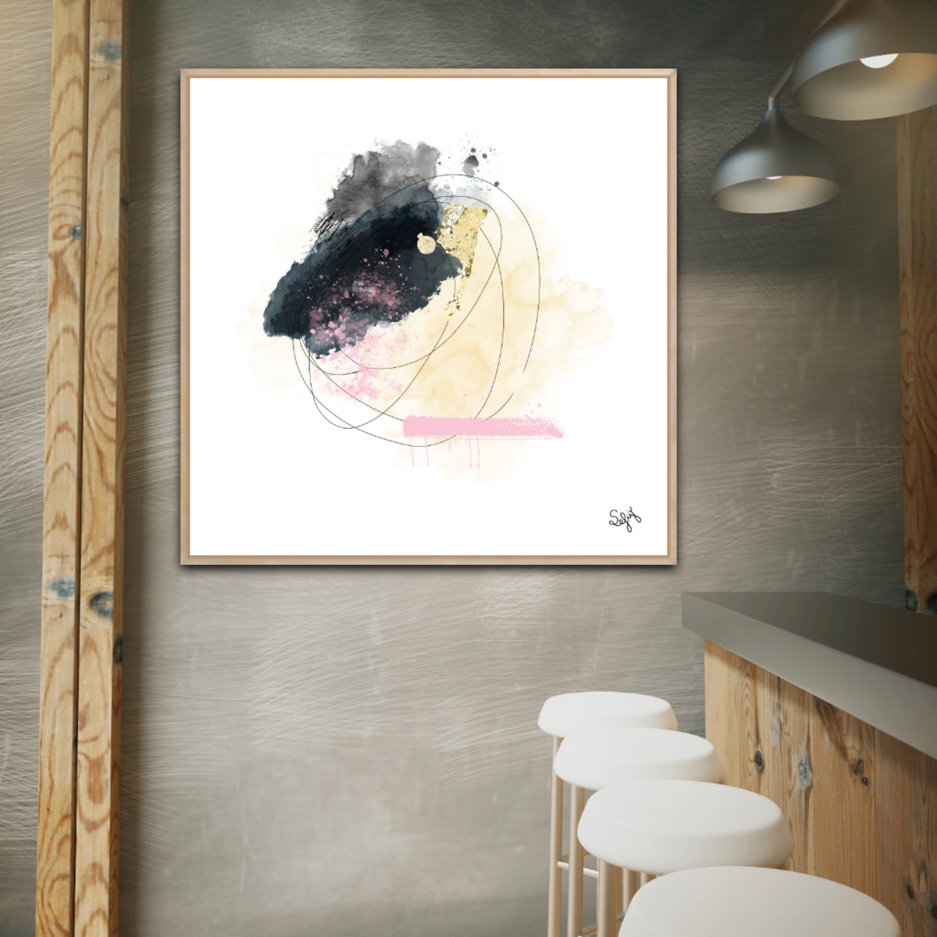 Peinture sur toile: &quot;Anna&quot;
