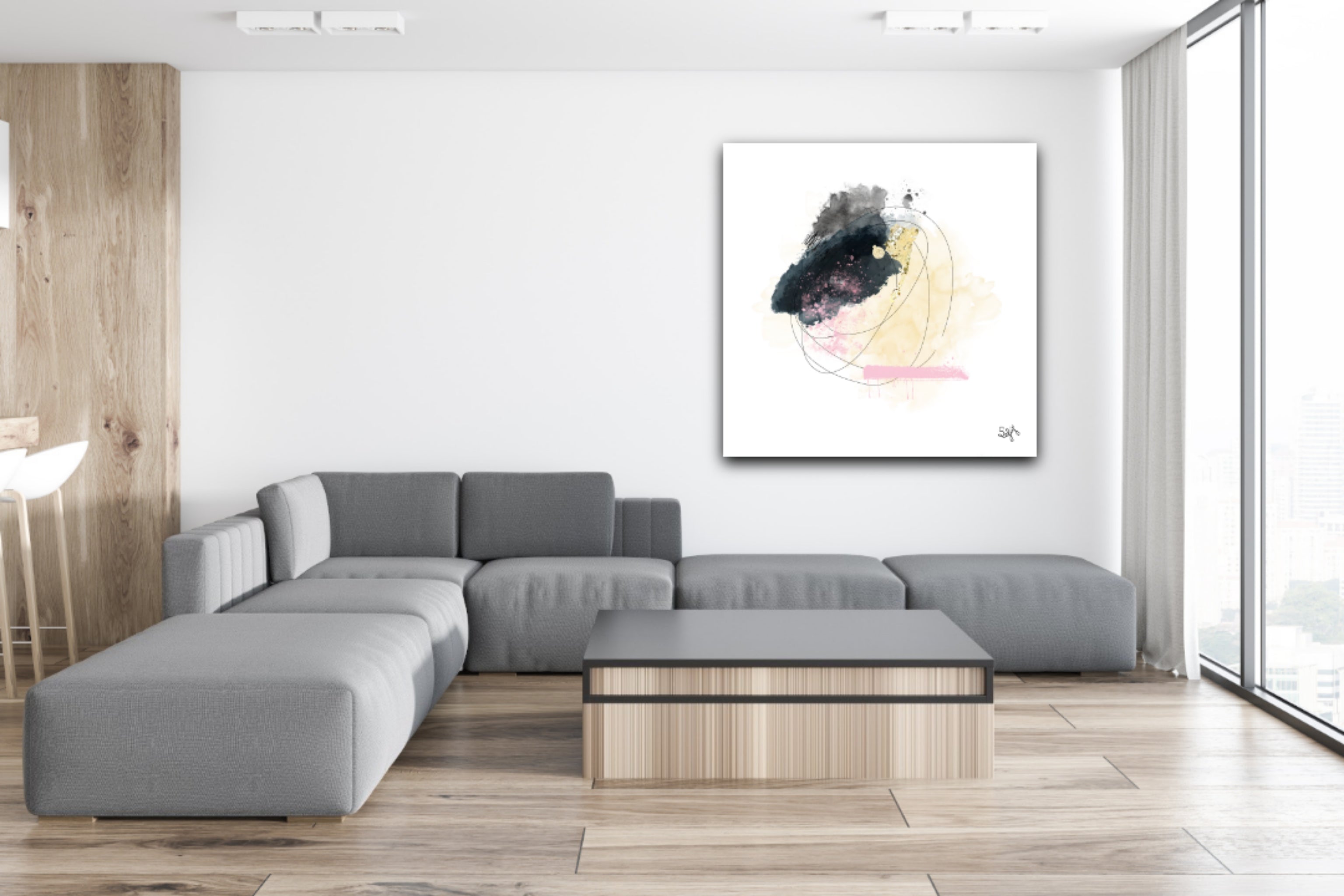 Peinture sur toile: &quot;Anna&quot;