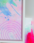 Peinture sur toile: "Nelly"